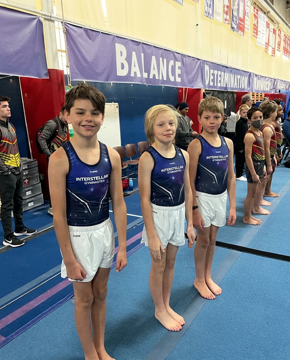 Boys Team class at Interstellar Gymnastics